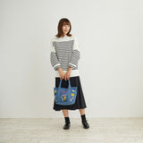 ルートート スヌーピー 8335 ROOTOTE 通販 トートバッグ トートバック レディース 大人 かわいい おしゃれ 可愛い マチ広 ランチトート 大容量 手持ち 手提げ 刺繍 DELI デリ シシュウ