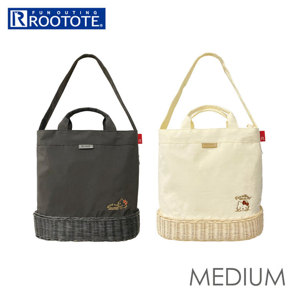 ルートート トートバッグ ROOTOTE 8365 通販 IP.MED2way.スロース.ハローキティA キティ 肩掛け カゴバッグ トートバック かごバッグ ショルダー 夏バッグ レディース キッズ 女の子