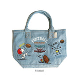 ROOTOTE ルートート スヌーピー 8385 通販 トートバッグ トートバック トート バッグ 小さめ レディース サブバッグ DELI デリ デニム PEANUTS-9N SNOOPY 刺繍 おしゃれ シンプル