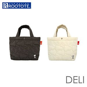 ルートート スヌーピー ROOTOTE 8414 通販 トートバッグ トートバック レディース 小さめ おしゃれ かわいい オシャレ 可愛い キルティング ナイロン DELI デリ quilt キルト PEANUTS