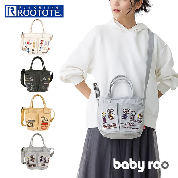 ルートート スヌーピー ROOTOTE 8422 通販 ショルダーバッグ ミニショルダーバッグ 斜めがけバッグ ミニトートバッグ バケツ型 SNOOPY ベビールー baby roo レディース 小さめ 軽量 軽い