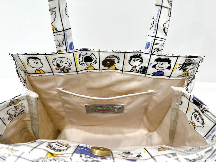 ルートート スヌーピー ROOTOTE 8431 通販 トートバッグ トートバック ランチバッグ ランチトート 手提げバッグ 手提げ袋 布 小さめ レディース キャラクター ラミネート SQUARE スクエア