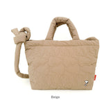 ROOTOTE ルートート トートバッグ 8450 通販 スヌーピー SNOOPY 2way ショルダーバッグ 斜めがけバッグ A4 通勤 通学 旅行 軽量 軽い MEDIUM ミディアム ピーナッツ キルト キルティング