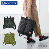 ROOTOTE ルートート リュック 8457 通販 スヌーピー SNOOPY リュックサック バックパック デイパック 2way トートバッグ A4 通勤 通学 旅行 大容量 CEOROO セオルー パフ キルティング