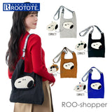ルートート ROOTOTE ショルダーバッグ 8459 通販 スヌーピー SNOOPY エコバッグ 小さめ 斜めがけバッグ サブバッグ コンパクト ROO-shopper mid ルーショッパーミッド 旅行 おしゃれ