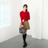 ルートート ROOTOTE ショルダーバッグ 8464 通販 斜めがけバッグ 2way トートバッグ 軽量 軽い 旅行 babyroo キャラクター サンリオ キティちゃん Hello Kitty フェイス チェック
