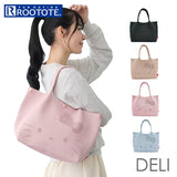 ROOTOTE サンリオ ルートート 8473 通販 トートバッグ トートバック 肩掛けバッグ ニットバッグ 小さめ 洗える 洗濯機 自立 通勤 通学 キラキラ ラメ DELI デリ 女性 大人 女の子 女子