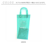 スヌーピー ROOTOTE ルートート 8511 通販 傘 ホルダー 折りたたみ傘カバー 折りたたみ傘ケース トートバッグ トートバック ビニールバッグ クリアバッグ 透明 SNOOPY CASA カーサ