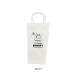 スヌーピー ROOTOTE ルートート 8511 通販 傘 ホルダー 折りたたみ傘カバー 折りたたみ傘ケース トートバッグ トートバック ビニールバッグ クリアバッグ 透明 SNOOPY CASA カーサ
