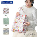 スヌーピー ROOTOTE ルートート 8516 通販 ラミネート トートバッグ レッスンバッグ サブバッグ A4 通勤 通学 撥水 雨の日 縦型 縦長 女性 大人 女の子 A-quatre アーキャトル かわいい
