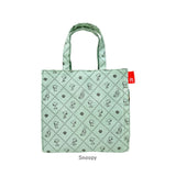 スヌーピー ROOTOTE ルートート 8517 通販 ラミネート トートバッグ トートバック ミニトートバッグ ランチトート ランチバッグ 撥水 雨の日 通勤 通学 女性 大人 女の子 SQUARE スクエア