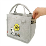トートバッグ 通販 サブバッグ ボトルホルダー レディース ミニ 小さめ コンパクト お弁当バッグ スクエア ハンド ポケット多め キャラクター 通学 通勤 おでかけ ギフト プレゼント