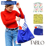 ROOTOTE ルートート トートバッグ 8540 通販 エコバッグ 折りたたみバッグ 折り畳みバック マイバッグ スカーフ バッグ 大きめ たためる ハンカチ おしゃれ かわいい TABLO タブロー 便利