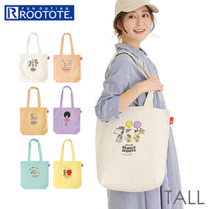 ルートート スヌーピー トートバッグ 通販 ROOTOTE 8595 トートバック 肩掛け キャンバスバッグ キャンバストート A4 縦長 レディース おしゃれ IP.TALL.Peanuts-9A かわいい ブランド