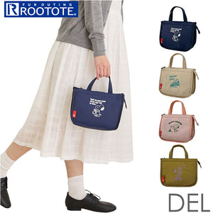 ルートート スヌーピー トートバッグ 通販 ROOTOTE 8605 トートバック ミニトート 保冷バッグ ランチバッグ ランチトート 洗濯機で洗える ナイロン おしゃれ かわいい ピーナッツ DELI