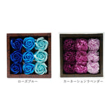 ソープフラワー 通販 ソープ フラワー 造花 ボックスフラワー 入浴剤 バスフラワー シャボンフラワー お花 花 フラワーギフト 枯れない花 飾り 箱 ボックス 可愛い かわいい 記念日