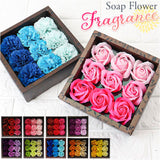 ソープフラワー 通販 ソープ フラワー 造花 ボックスフラワー 入浴剤 バスフラワー シャボンフラワー お花 花 フラワーギフト 枯れない花 飾り 箱 ボックス 可愛い かわいい 記念日