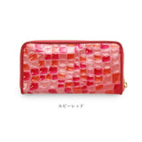 長財布 レディース ラウンドファスナー 通販 Rose Pomm 財布 サイフ ロングウォレット 大容量 おしゃれ お財布 スリム 女の子 女子 高校生 大学生 日本製 大人 可愛い かわいい 母の日