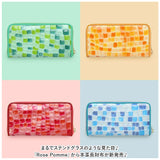 長財布 レディース ラウンドファスナー 通販 Rose Pomm 財布 サイフ ロングウォレット 大容量 おしゃれ お財布 スリム 女の子 女子 高校生 大学生 日本製 大人 可愛い かわいい 母の日