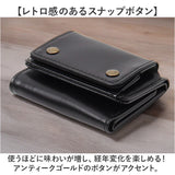 Rename 3つ折り財布 メンズ 通販 三つ折り財布 財布 三つ折り ミニ財布 コンパクト 小銭入れあり 折財布 ミニウォレット ブランド レザー コードバン おしゃれ ビジネス カジュアル