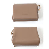 Rename 財布 革 二つ折り 通販 リネーム RPL24050 二つ折り財布 ミニ財布 革財布 じゃばら財布 2つ折り財布 レザー 本革 ジャバラ 蛇腹 レディース メンズ シンプル 大人 かわいい