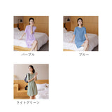 tシャツワンピース ワンピース ルームウェア レディース 通販 半袖 Tシャツワンピース Tシャツワンピ ルームワンピース 部屋着 パジャマ ワンピ きれいめ シンプル ラウンドネック 春 夏