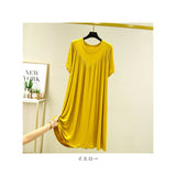 ワンピース ルームウェア レディース 通販 半袖 プリーツ ルームワンピース 部屋着 ワンピ パジャマ 寝間着 ゆったり 薄手 Aライン スカート おしゃれ リラックス カジュアル かわいい