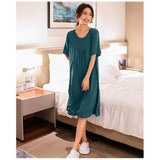 ワンピース ルームウェア レディース 通販 半袖 プリーツ ルームワンピース 部屋着 ワンピ パジャマ 寝間着 ゆったり 薄手 Aライン スカート おしゃれ リラックス カジュアル かわいい