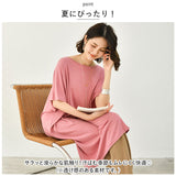 ワンピース Tシャツスカート 通販 五分袖 ロングシャツワンピース ロングシャツ ワンピース ワンピ ミドル丈 Tシャツワンピース 普段着 ラウンドネック 無地 シンプル カジュアル