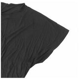 ワンピース Tシャツスカート 通販 五分袖 ロングシャツワンピース ロングシャツ ワンピース ワンピ ミドル丈 Tシャツワンピース 普段着 ラウンドネック 無地 シンプル カジュアル