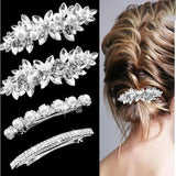 バレッタ ヘアクリップ 通販 ヘアアクセサリー ヘアアクセ 大きめ まとめ髪 パール パーティバレッタ 髪飾り 髪留め ヘッドアクセ 大人 ヘッドアクセサリー ヘアアレンジ エレガント