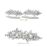 バレッタ ヘアクリップ 通販 ヘアアクセサリー ヘアアクセ 大きめ まとめ髪 パール パーティバレッタ 髪飾り 髪留め ヘッドアクセ 大人 ヘッドアクセサリー ヘアアレンジ エレガント