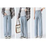 マタニティパンツ デニム ワイド 通販 マタニティ パンツ デニムパンツ ワイドパンツ デニムワイドパンツ ボトムス ズボン 大きいサイズ おしゃれ レディース 動きやすい 春夏 春秋