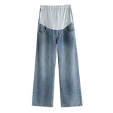 マタニティパンツ デニム ワイド 通販 マタニティ パンツ デニムパンツ ワイドパンツ デニムワイドパンツ ボトムス ズボン 大きいサイズ おしゃれ レディース 動きやすい 春夏 春秋