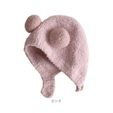 くま耳 帽子 ベビー 通販 ニット帽 ぼうし 耳付き帽子 ベビー帽子 冬 クマ耳 赤ちゃん 耳付き おしゃれ 男の子 女の子 キッズ帽子 ニットキャップ 耳つき スキー 雪遊び 防寒 可愛い くま