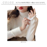 カットソー 長袖 レディース ハイネック 通販 タートルネック tシャツ 裏起毛 シャツ トップス あったか 防寒 インナー 秋冬 プルオーバー ゆったり 無地 厚手 暖かい 上品 通勤