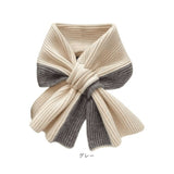 マフラー レディース 通販 ニットマフラー ストール メンズ ミニマフラー 小さめ 短め 秋冬 冬 おしゃれ 防寒 暖かい あったか 大人 かわいい シンプル 男女兼用 厚手 無地 通勤 通学