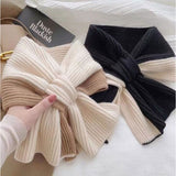 マフラー レディース 通販 ニットマフラー ストール メンズ ミニマフラー 小さめ 短め 秋冬 冬 おしゃれ 防寒 暖かい あったか 大人 かわいい シンプル 男女兼用 厚手 無地 通勤 通学