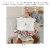 セットアップ キッズ 女の子 通販 上下セット 半袖 ハーフパンツ Tシャツ ボトムス トップス 子供服 子ども服 こども服 女子 かわいい おしゃれ カジュアル シンプル キッズファッション