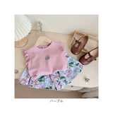 セットアップ キッズ 女の子 通販 上下セット 半袖 ハーフパンツ Tシャツ ボトムス トップス 子供服 子ども服 こども服 女子 かわいい おしゃれ カジュアル シンプル キッズファッション