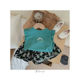 セットアップ キッズ 女の子 通販 上下セット 半袖 ハーフパンツ Tシャツ ボトムス トップス 子供服 子ども服 こども服 女子 かわいい おしゃれ カジュアル シンプル キッズファッション