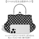 ハンドバッグ レディース がま口 通販 スパンコール ビーズ パーティーバッグ おしゃれ かわいい 手提げ 小さめ ミニバッグ 結婚式 コンパクト スパンコールバッグ ビーズバッグ 上品