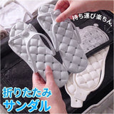 折りたたみサンダル 通販 折り畳みサンダル シャワーサンダル かわいい ビーチサンダル 折りたたみ 携帯スリッパ サンダル レディース スリッパ メンズ 男女兼用 夏 eva コンパクト