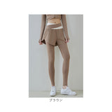 ヨガパンツ レディース スパッツ 通販 レギンス ヨガレギンス フィットネスウェア ヨガウェア トレーニングウェア スポーツウェア ショートパンツ 一体型 パンツ ポケット 10分丈