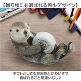 テープカッター ラッコ 通販 テープディスペンサー おしゃれ セロハンテープ マステ テープ台 卓上 アニマル かわいい ラッコグッズ 動物 文具 文房具 インテリア ユニーク デスク用品