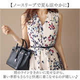 ノースリーブ ワンピース 花柄 通販 花柄ワンピース aラインワンピース フレアワンピース ノースリーブワンピース レディース aライン 膝丈 春夏 ロング 春 夏 リゾート 大きいサイズ