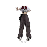 カーゴパンツ レディース ワイドパンツ 通販 ミリタリーパンツ カジュアルパンツ パンツ 長ズボン ロングパンツ ミリタリー ウエストゴム 普段着 着回し ポケット ゆったり カジュアル