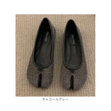 足袋 パンプス バレエシューズ 通販 シューズ フラット ローヒール 靴 くつ クツ ぺたんこ タビ たび 足袋シューズ スプリットトゥ フラットシューズ 軽量 軽い おしゃれ オシャレ 可愛い