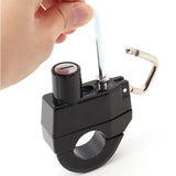 ヘルメットホルダー バイク 通販 ヘルメットロック メットホルダー メットロック ヘルメットロックホルダー バイクヘルメットロック 電動車両ヘルメットロック キーヘルメットロック