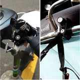 ヘルメットホルダー バイク 通販 ヘルメットロック メットホルダー メットロック ヘルメットロックホルダー バイクヘルメットロック 電動車両ヘルメットロック キーヘルメットロック